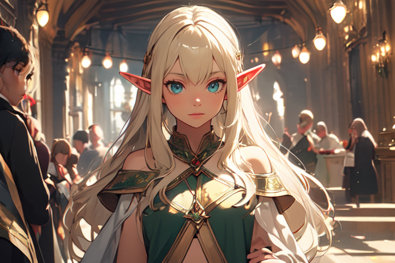 Элейн в баре